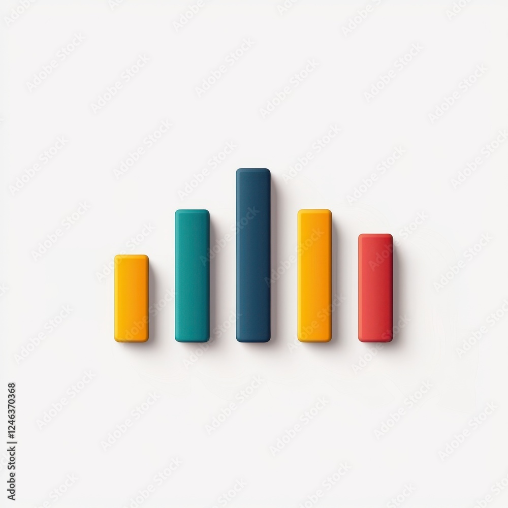 A modern, minimalist graphic featuring vertical bars in various colors, representing data or progress on a clean background. A modern, minimalist graphic featuring vertical bars in various colors, representing data or progress on a clean background.