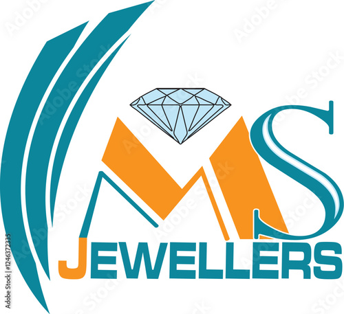 MS Jewellers Logo Vectors or EPS