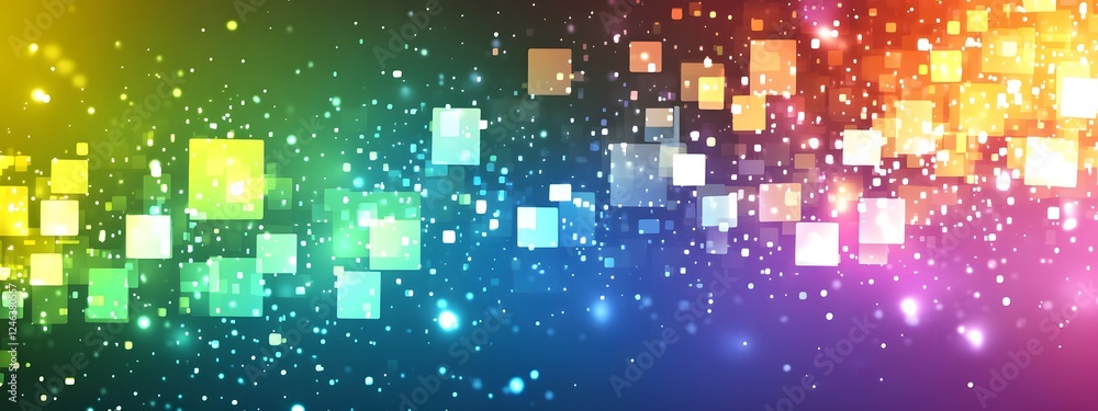 A background with color gradients and glowing stars, creating an abstract and modern design for social media profile pictures
A background with color gradients and glowing stars, creating an abstract and modern design for social media profile pictures
