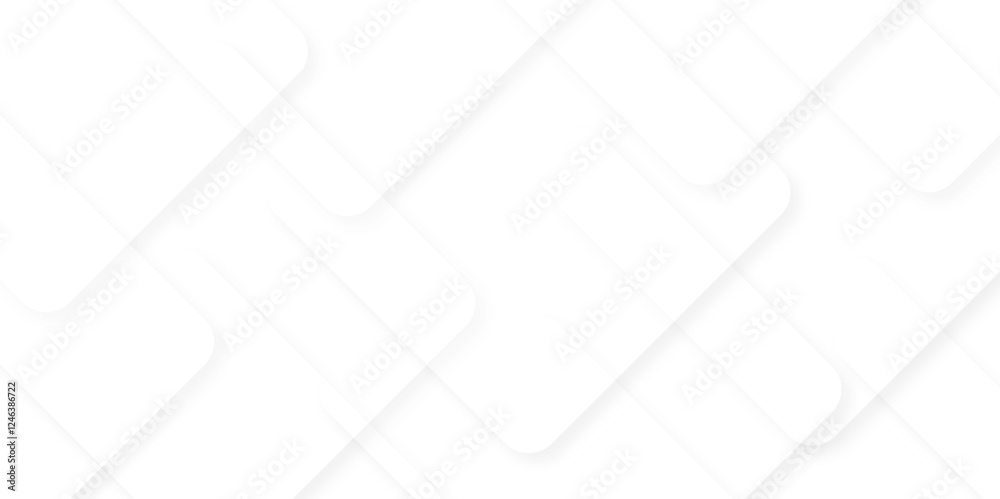 Overlap cube vector element modern diamond triangle paper white and gray technology pattern web corporate brochure layer space texture background.	