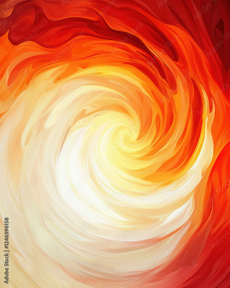 Swirling abstract fire textures in vibrant red and orange hues evoke warmth and energy Swirling abstract fire textures in vibrant red and orange hues evoke warmth and energy