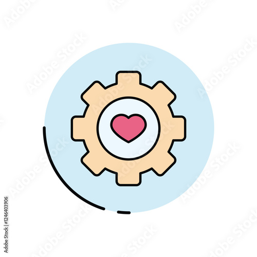 Passionate Innovation vector icon