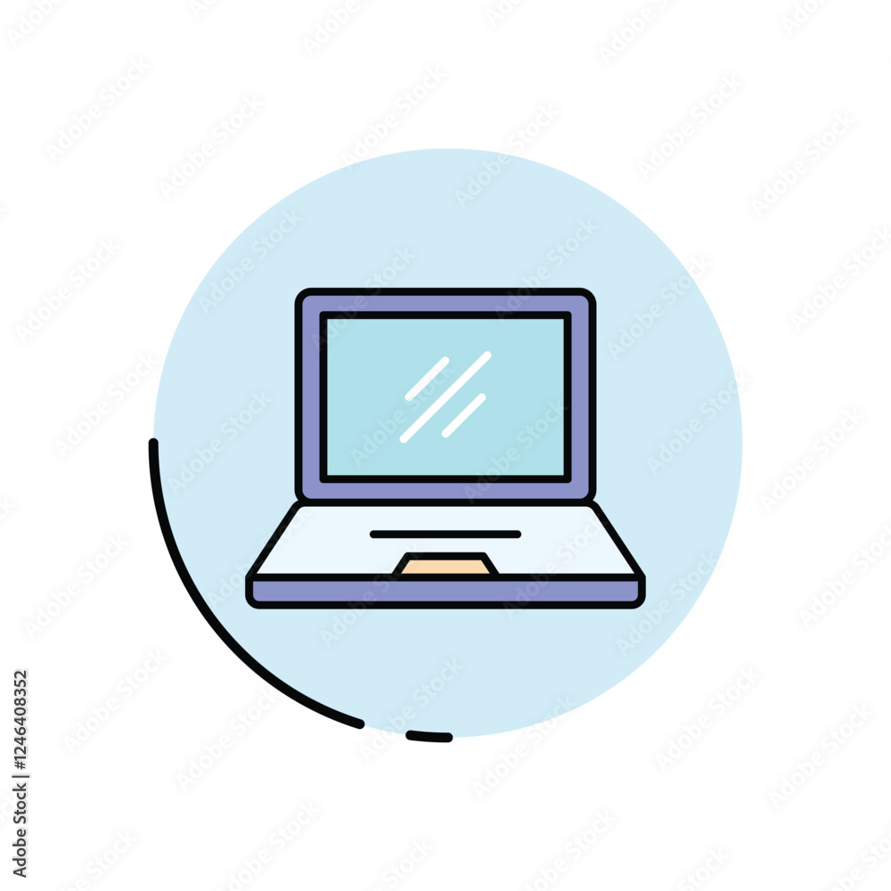 Technology vector icon Technology vector icon