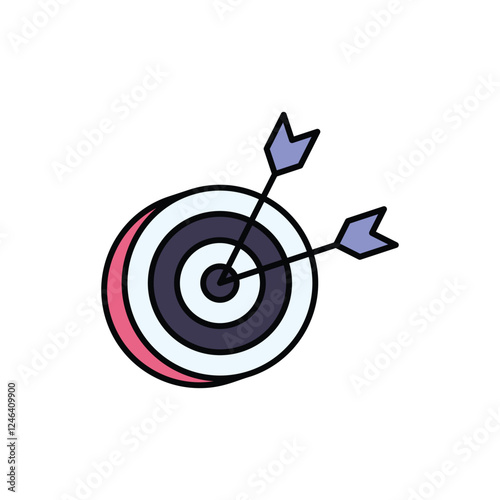 Goal vector icon