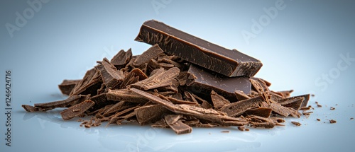 Wallpaper Mural A pile of chocolate pieces. Torontodigital.ca