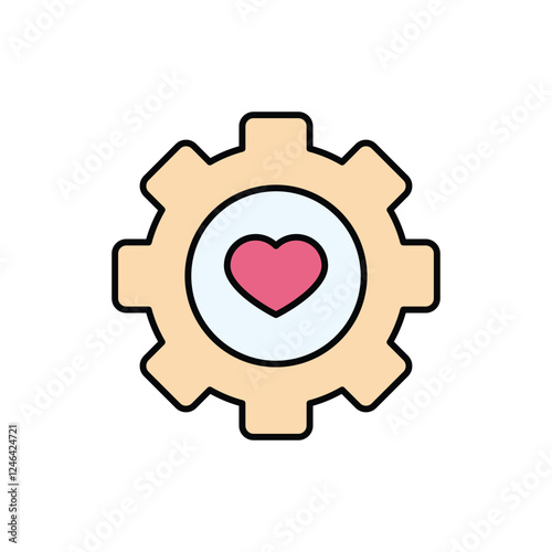 Passionate Innovation vector icon