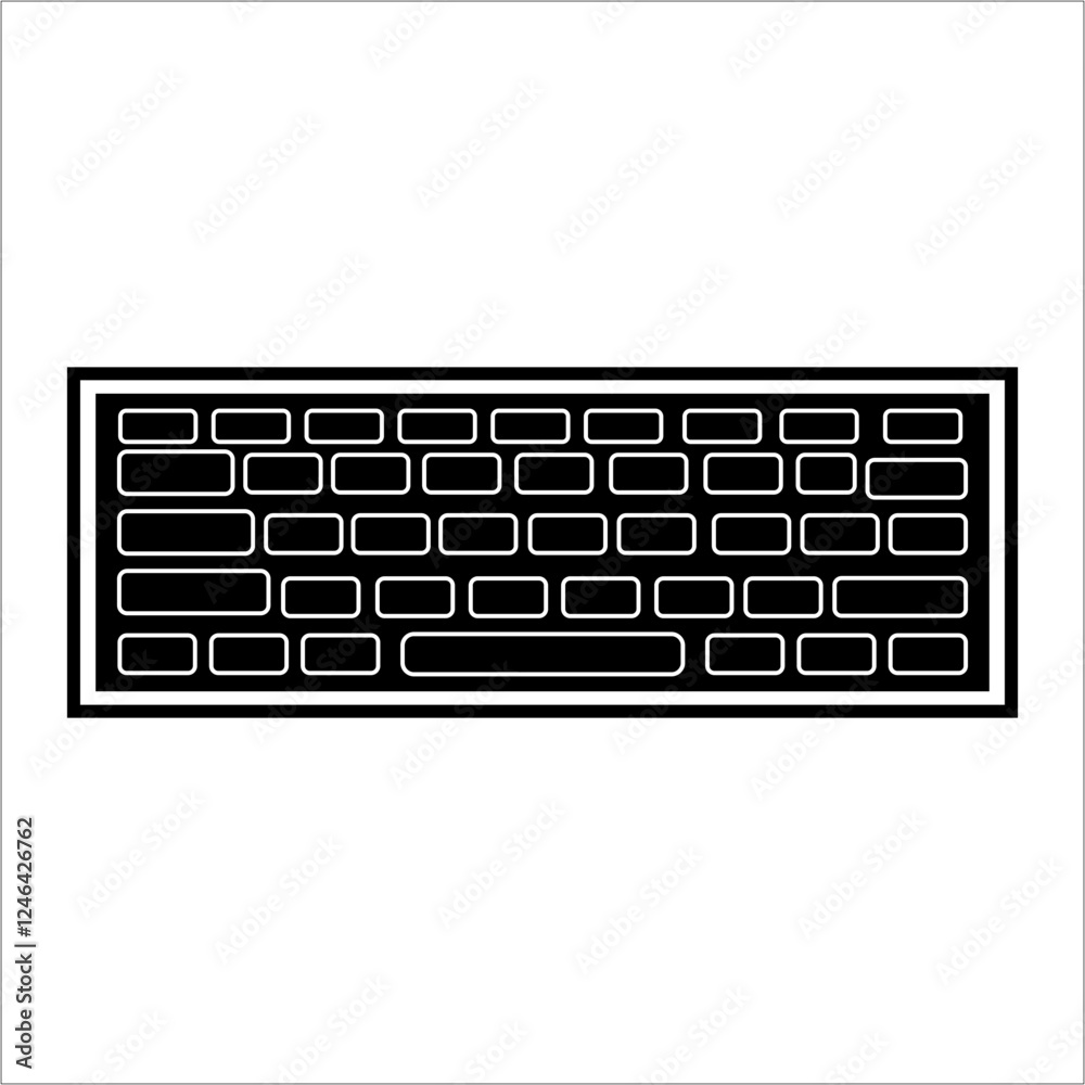 icon keyboard in modern style icon keyboard in modern style