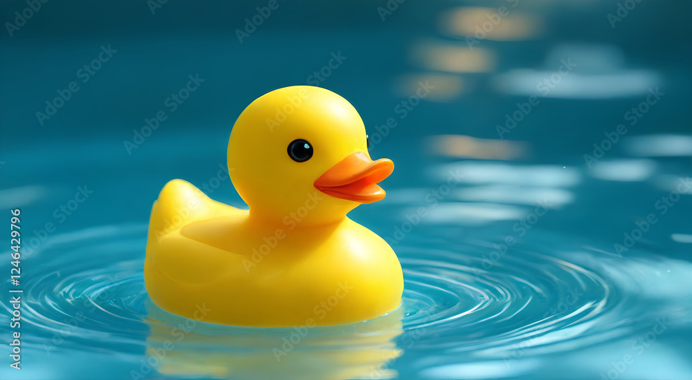 rubber duck in water rubber duck in water