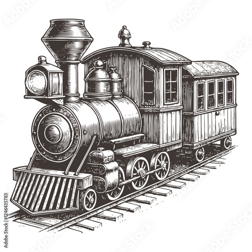old train locomotive
