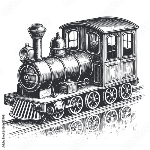 old train locomotive