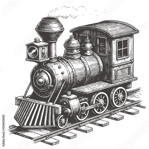 old train locomotive
