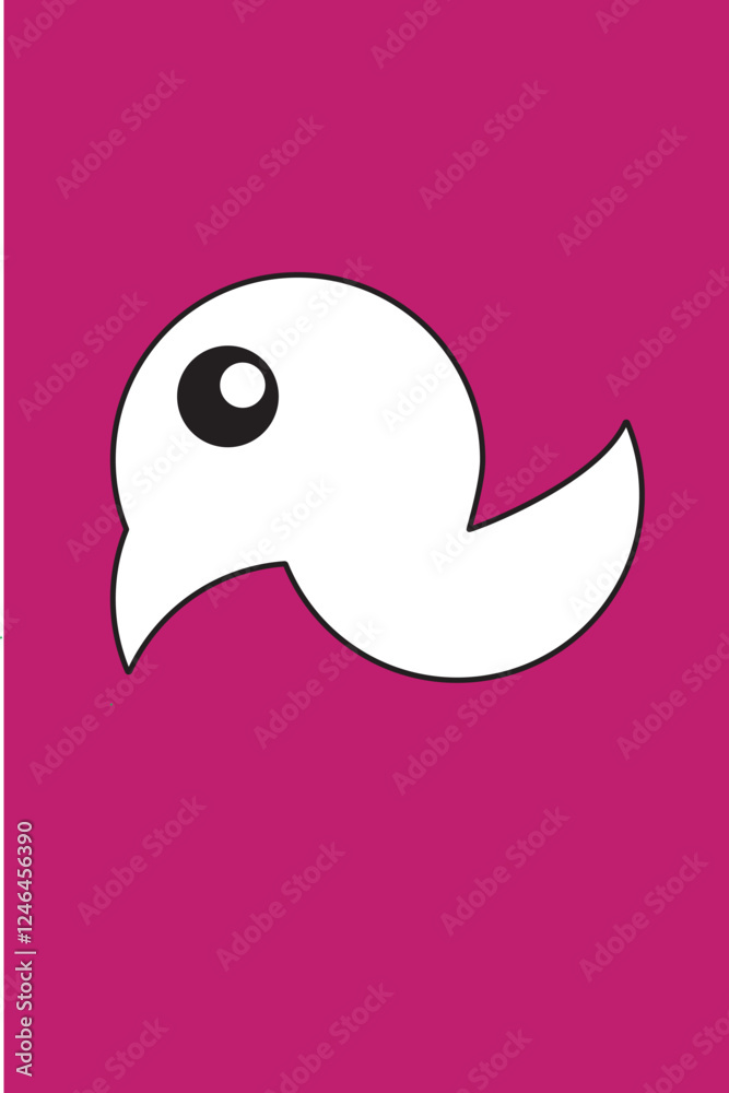 Bird Logo with simple design. Suitable for company logo. Bird Logo with simple design. Suitable for company logo.