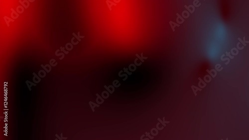 A blurred abstract image with warm and cool color tones.