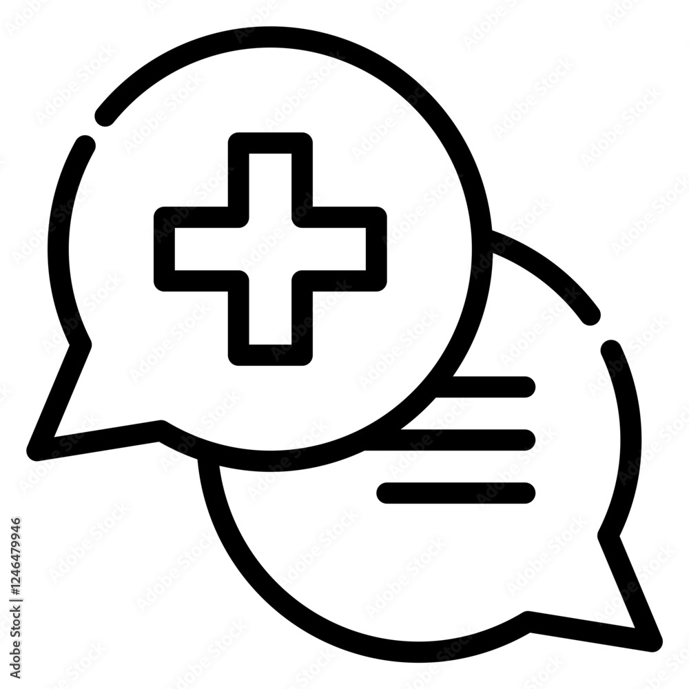 medical message icon