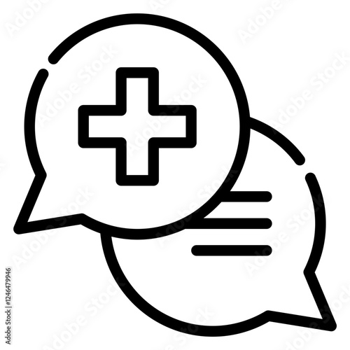 medical message icon