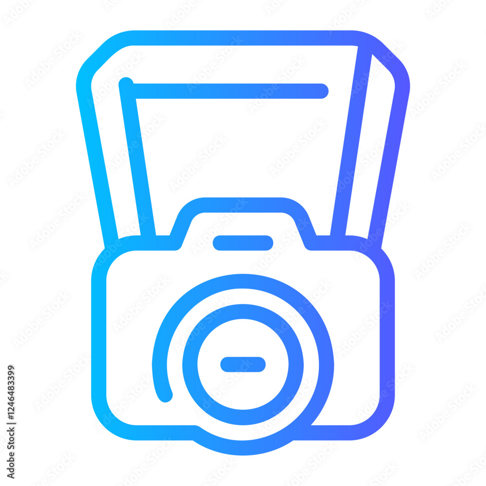 camera gradient icon