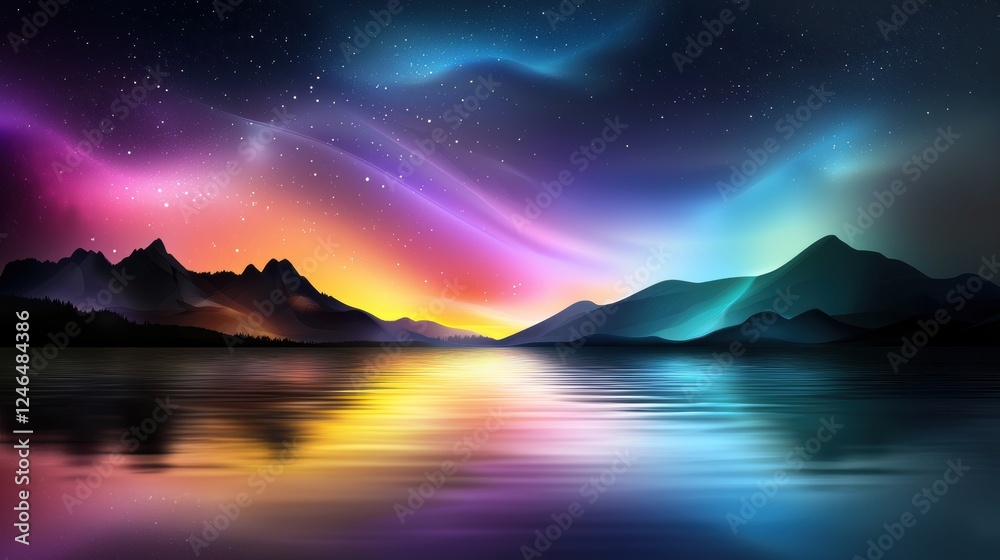 Aurora Borealis in the Sky Aurora Borealis in the Sky