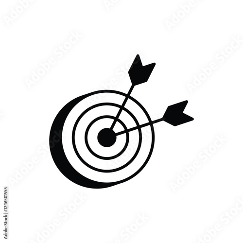 Goal vector icon