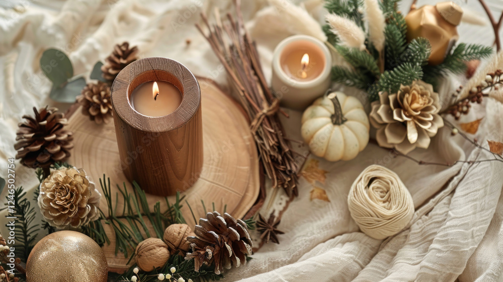 Rustic Festive congratulations using earthy tones, handcrafted elements, and a cozy charm Rustic Festive congratulations using earthy tones, handcrafted elements, and a cozy charm