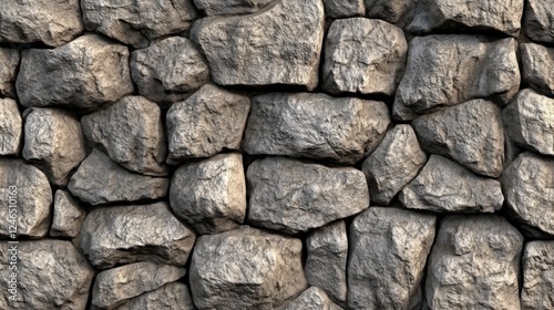 A seamless rocky wall texture with deep grooves, natural weathering, and earthy tones, providing an abstract yet highly realistic background. High-resolution 4K photo. -