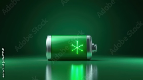 Green battery with integrated clock for precise time and power management in portable devices