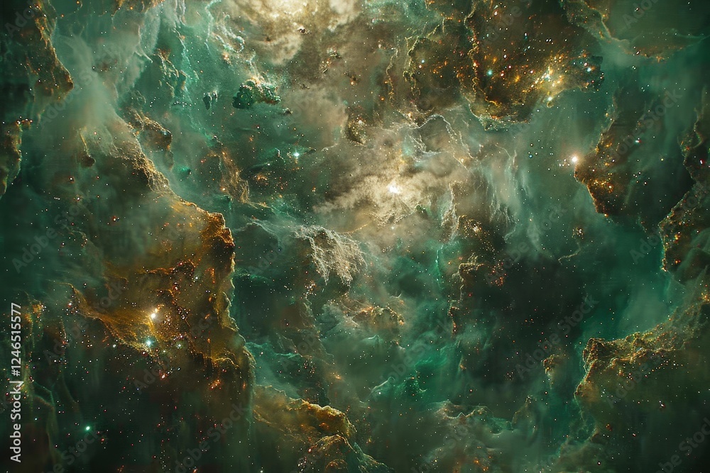 A mesmerizing view of a cosmic nebula, showcasing vibrant colors, swirling gases, and sparkling stars in the vastness of space. A mesmerizing view of a cosmic nebula, showcasing vibrant colors, swirling gases, and sparkling stars in the vastness of space.