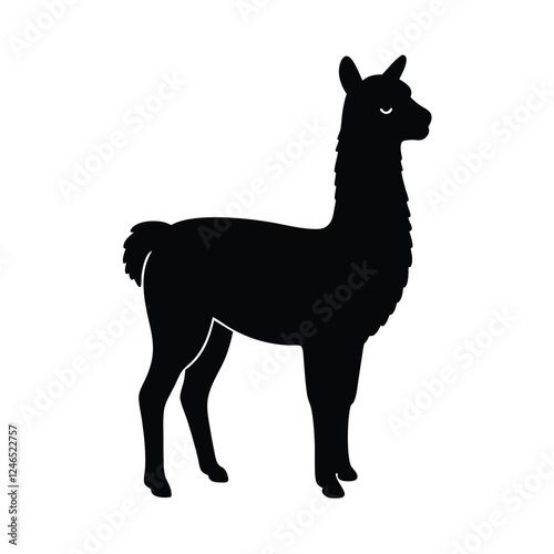 vector illustration of a silhouette