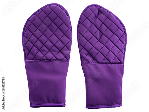 A pair of oven mitts