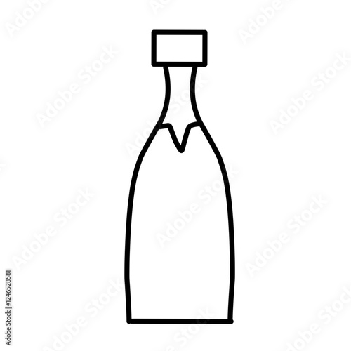 Alcohol drink bottles icons