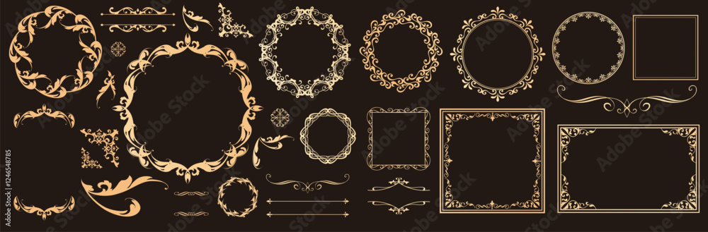 アンティークフレームセット