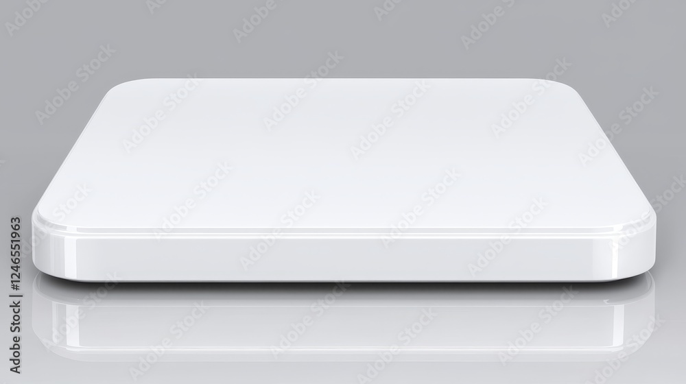 White Square Platform Product Display Stand White Square Platform Product Display Stand