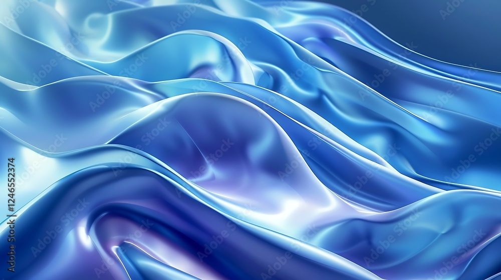 Fototapeta premium abstract background with smooth lines in blue, pink and purple colors