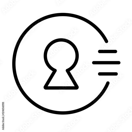 log in vector icon