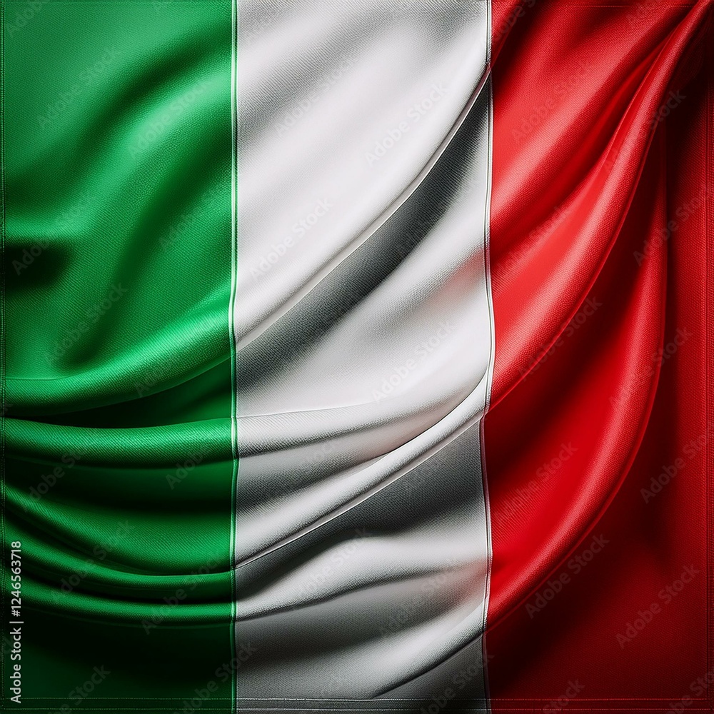 Obraz premium 3D Flagge Italien