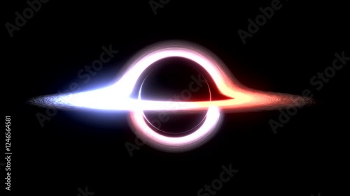Black hole gravity, space curvature 