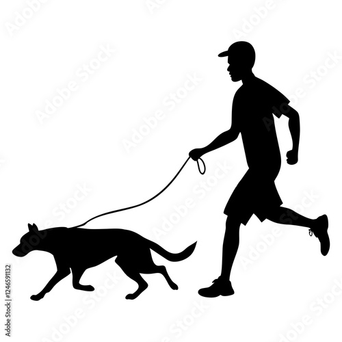 Scent Tracking Dog SVG Clipart – Bloodhound, GSP, and Dachshund Sniffing Silhouettes – Vector Art for Logos, Prints & Digital Designs