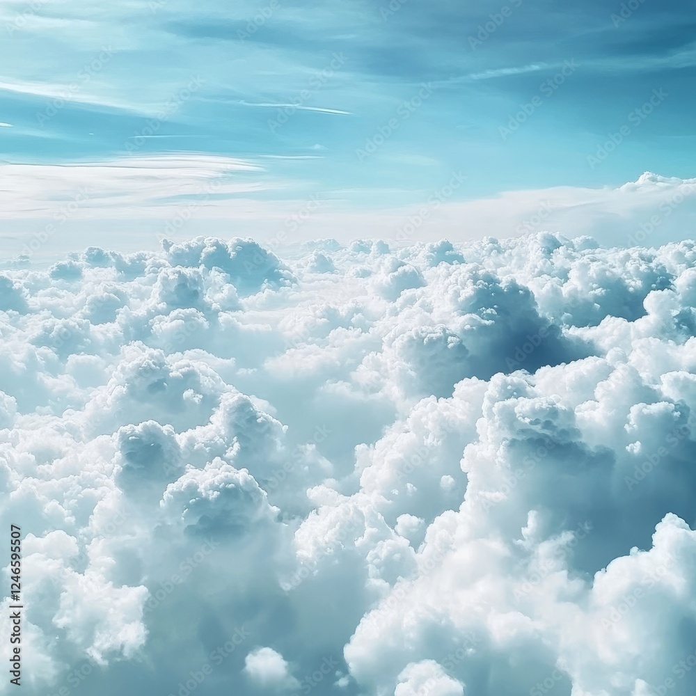 Fototapeta premium Stunning sky, cloud's grace.