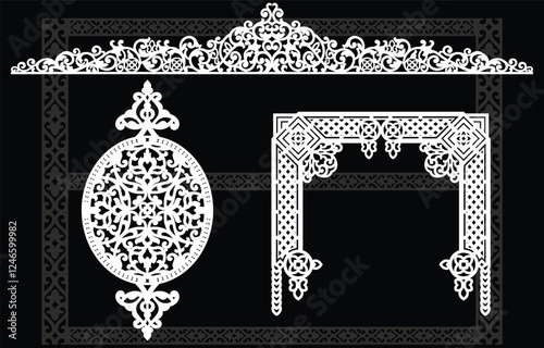 Ornate design
Luxurious entrance 
Decorative iron
Modern design
Home  inspiration
Double door 
Gold-accented 
Elegant gate patterns
Glass and metal gate
Stylish home 