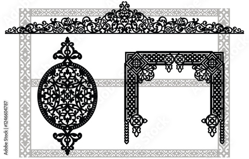 Ornate gate design
Luxurious entrance gate
Decorative iron gate
Modern gate design
Home gate inspiration
Double door gate
Gold-accented gate
Elegant gate patterns
Glass and metal gate
Stylish 