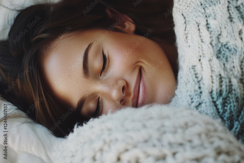 Peaceful slumber, wrapped in warmth. Peaceful slumber, wrapped in warmth.