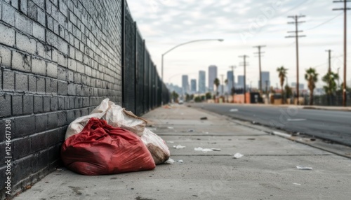 Urban poverty in America presents challenges such as overcrowded housing, underfunded schools, and high crime rates. photo