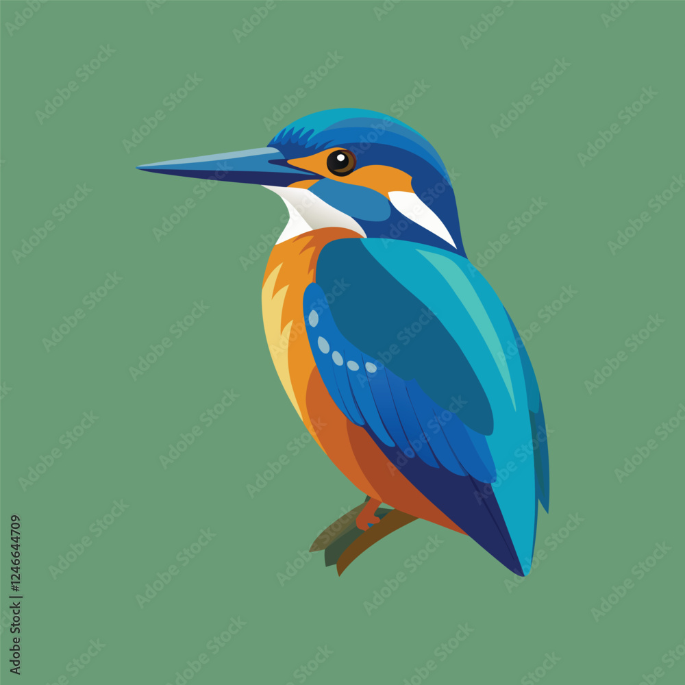 Obraz premium kingfisher.eps