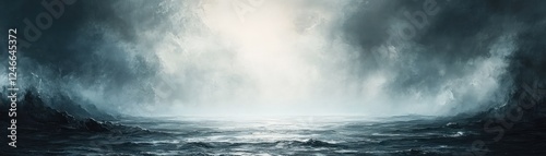 Abstract Gray Textured Background with Marble Pattern in Fluid Design and Elegant Grunge Swirls