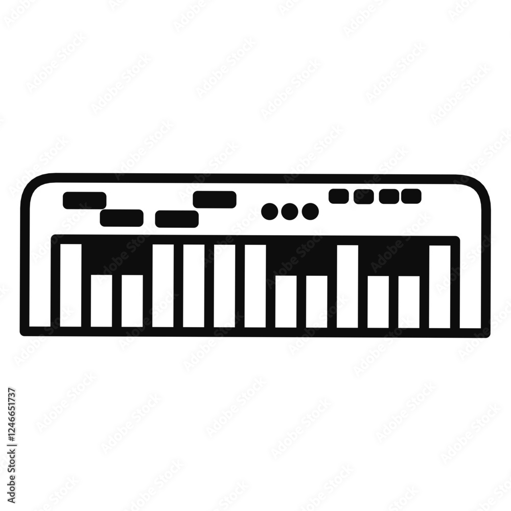 piano keys vector illustration piano keys vector illustration
