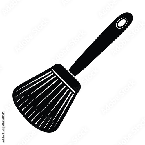 kitchen spatula isolated on white
