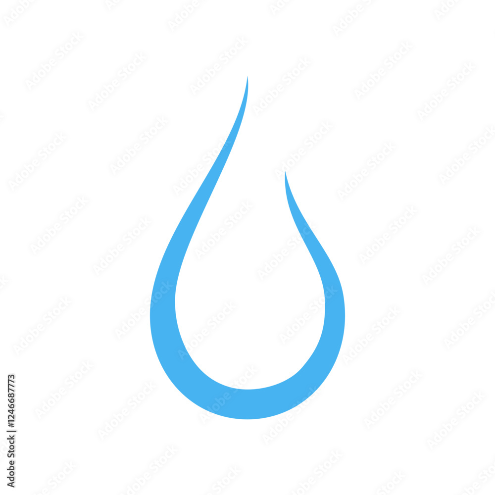 water drop symbol element