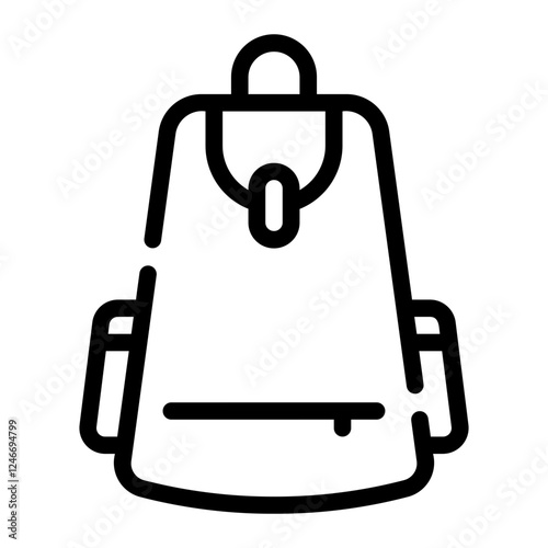 bag line icon