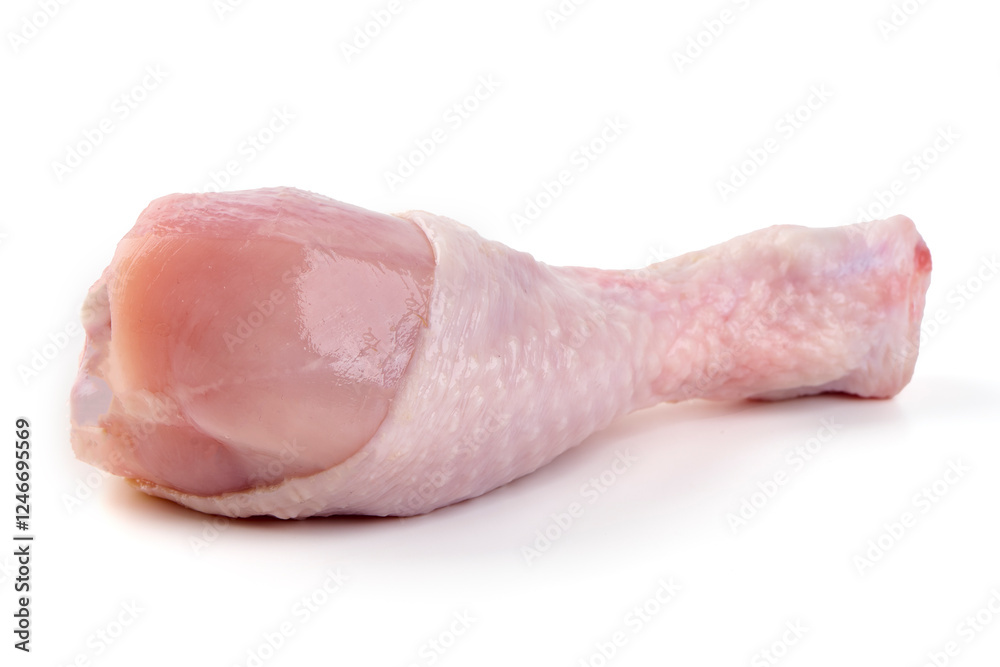 Raw chicken legs, isolated on white background. Raw chicken legs, isolated on white background.