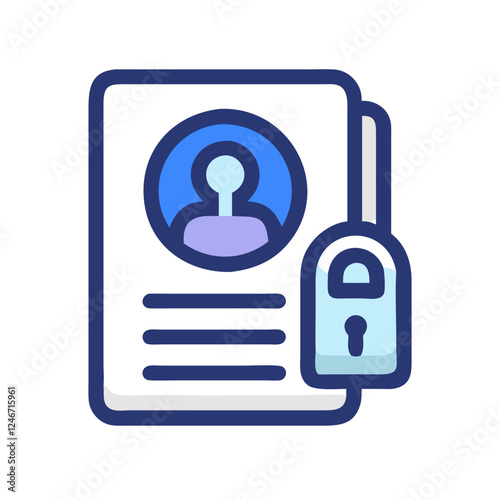 Personal Data GDPR Icon