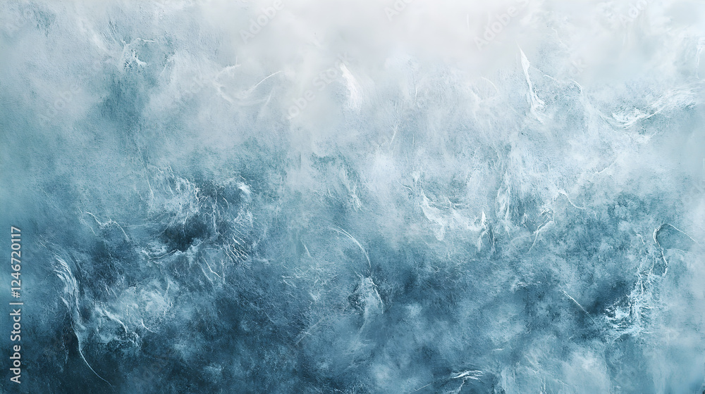 Fototapeta premium A light blue watercolor background on a texture paper theme, design for wallpaper